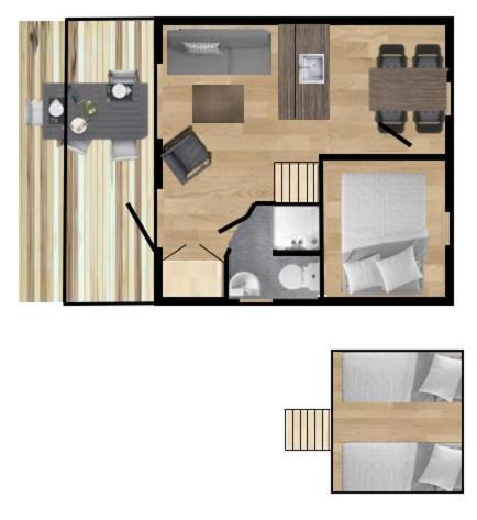 Tornby Strand Camping Cottages Hirtshals Room photo